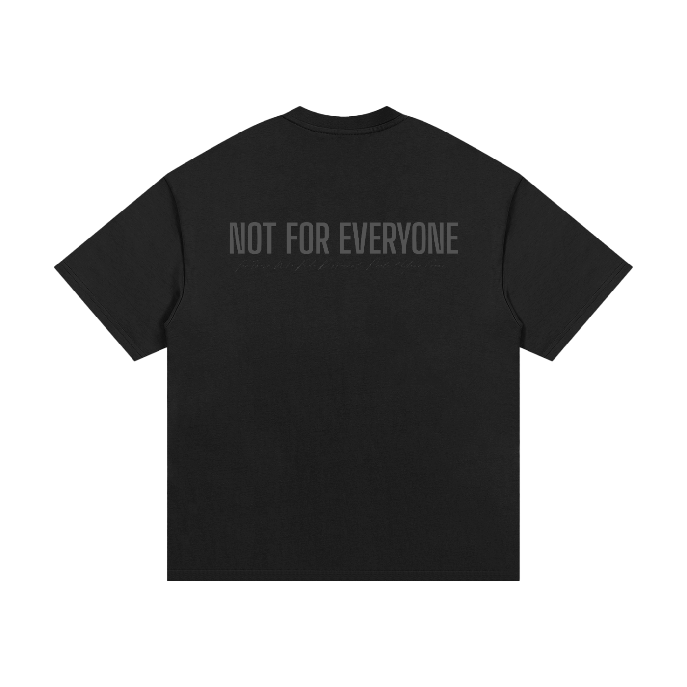 Crowned Tee — Not For Everyone / Heavyweight