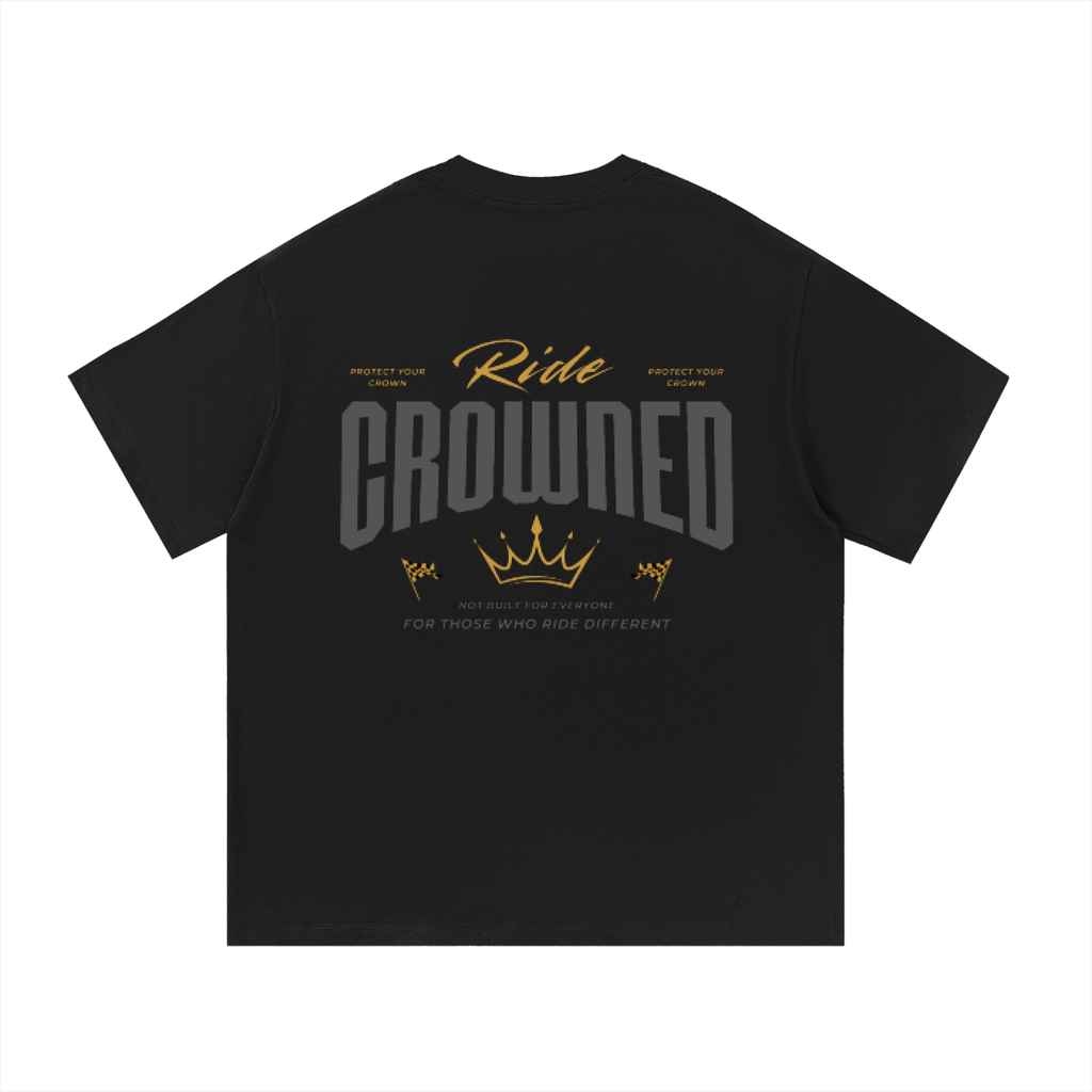 Crowned Tee — Ride Crowned / Black