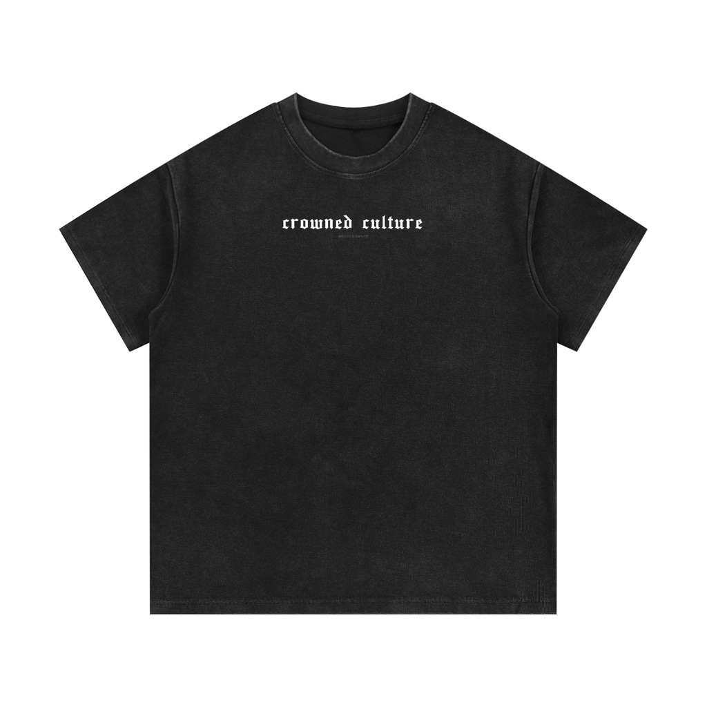 Crowned Tee — Mineral Wash